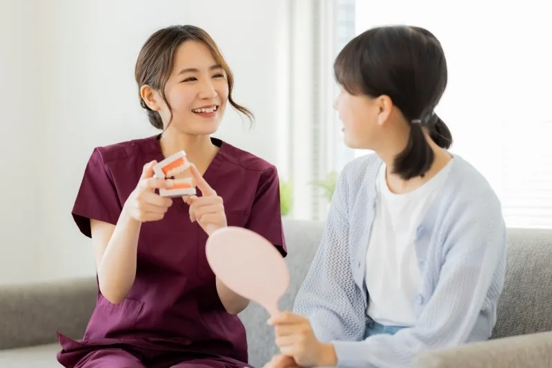 毎日の積み重ねが、将来の歯を守ります